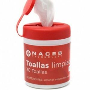 Toallas Limpiadoras Naceb Na 0801 Antiestáticas 30 Piezas - NA-0801