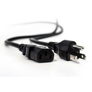 Cable De Poder Vorago Ac 345810 1 1.5M Iec C13 / Nema 5 15P Negro - CAB-122