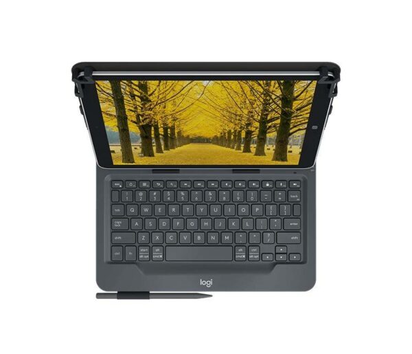 Funda con teclado Logitech Universal - 9-10" - Inalámbrico - Bluetooth - 920-008334