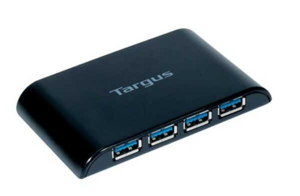 HUB Targus ACH124US - 4 Puertos - USB 3.0 - Sin Adaptador de Corriente - ACH124US