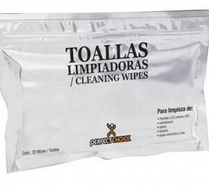 Toallas Limpiadoras Perfect Choice Para Laptop Y Pantallas Lcd Contiene 20 Toallas - PC-030270